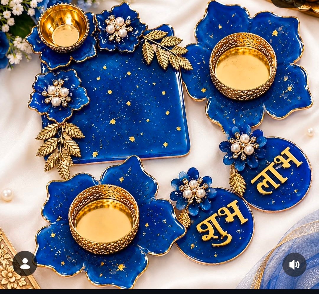 Colour bloom resin art — Gift Shop in Nangloi delhi