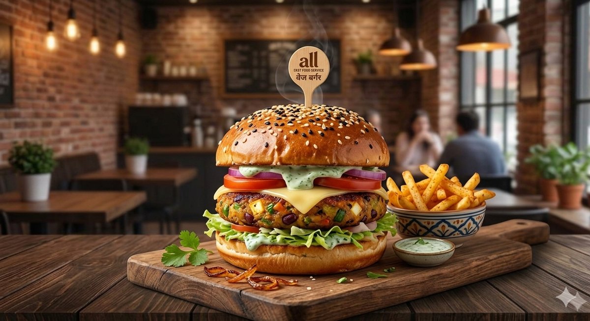 Deluxe Veg Burger Special