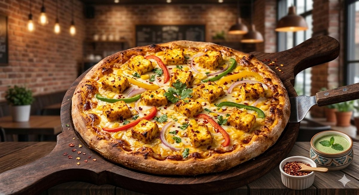Paneer pizza