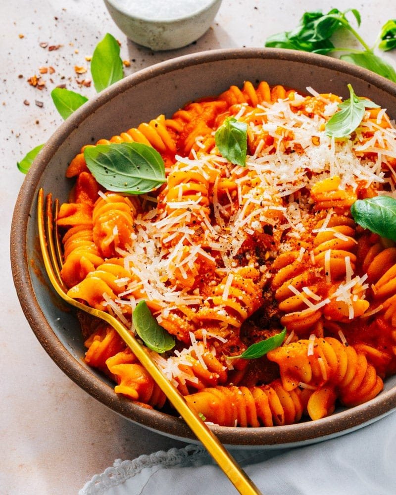 Red souse pasta