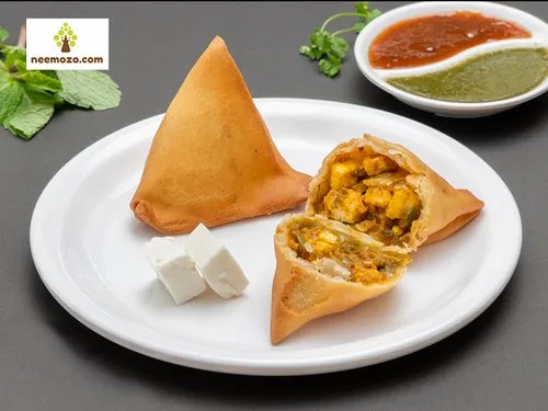 Paneer samosa