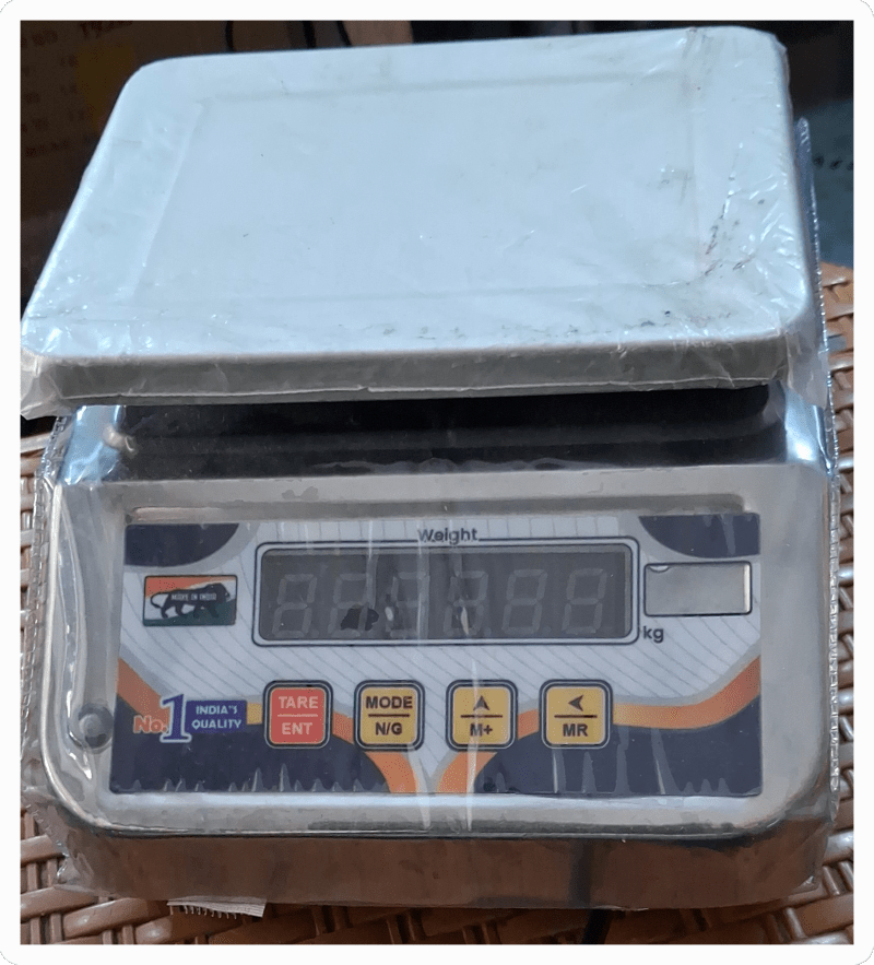 Shree Jagannath Weighing