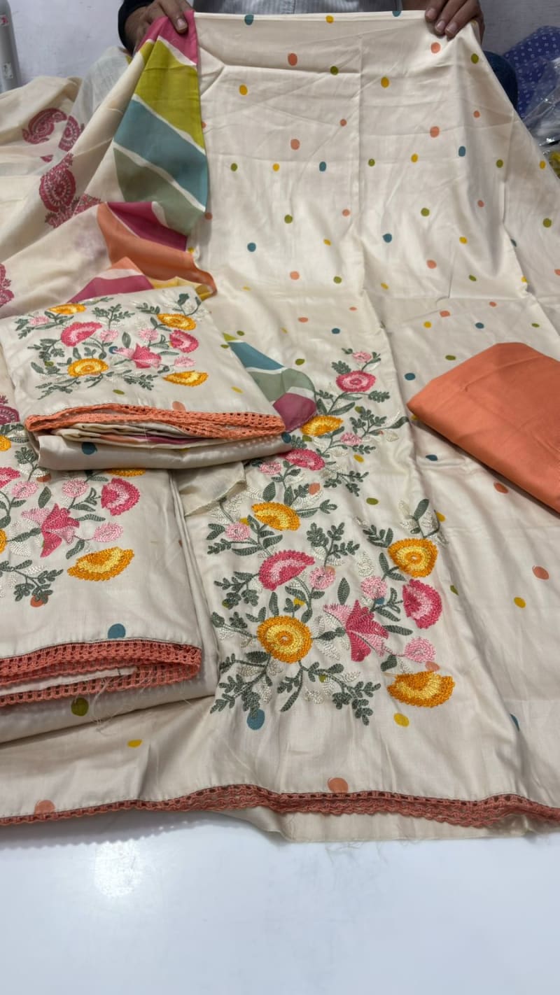 Pure Jaam Designer Cotton Work